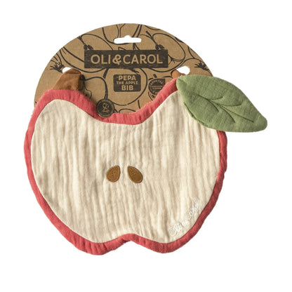 Oli&Carol Pepa the Apple Feeding Bib