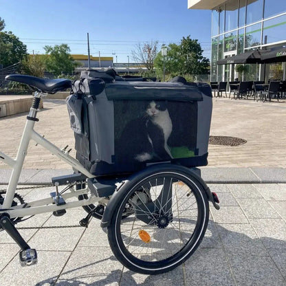 AddBike B-Back Box Pet | Tricycle Dog Bike Trailer