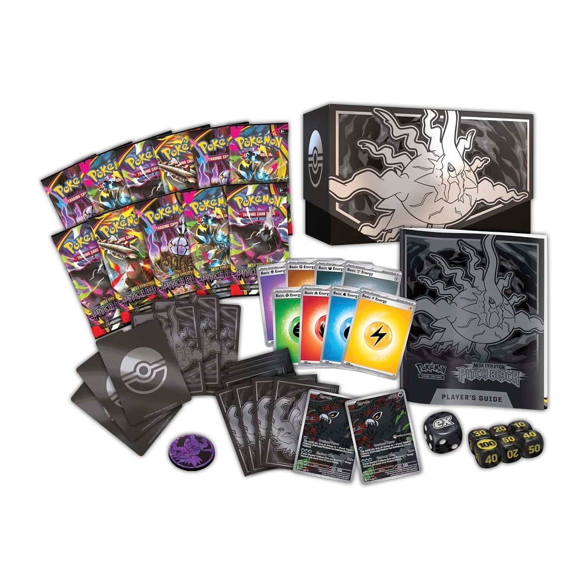 Pokémon Center TCG: Mega Evolution-Pitch Black Elite Trainer Box