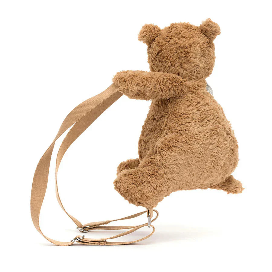 Brown Bear Plush Backpack for Kids – Soft Cute School & Travel Bag