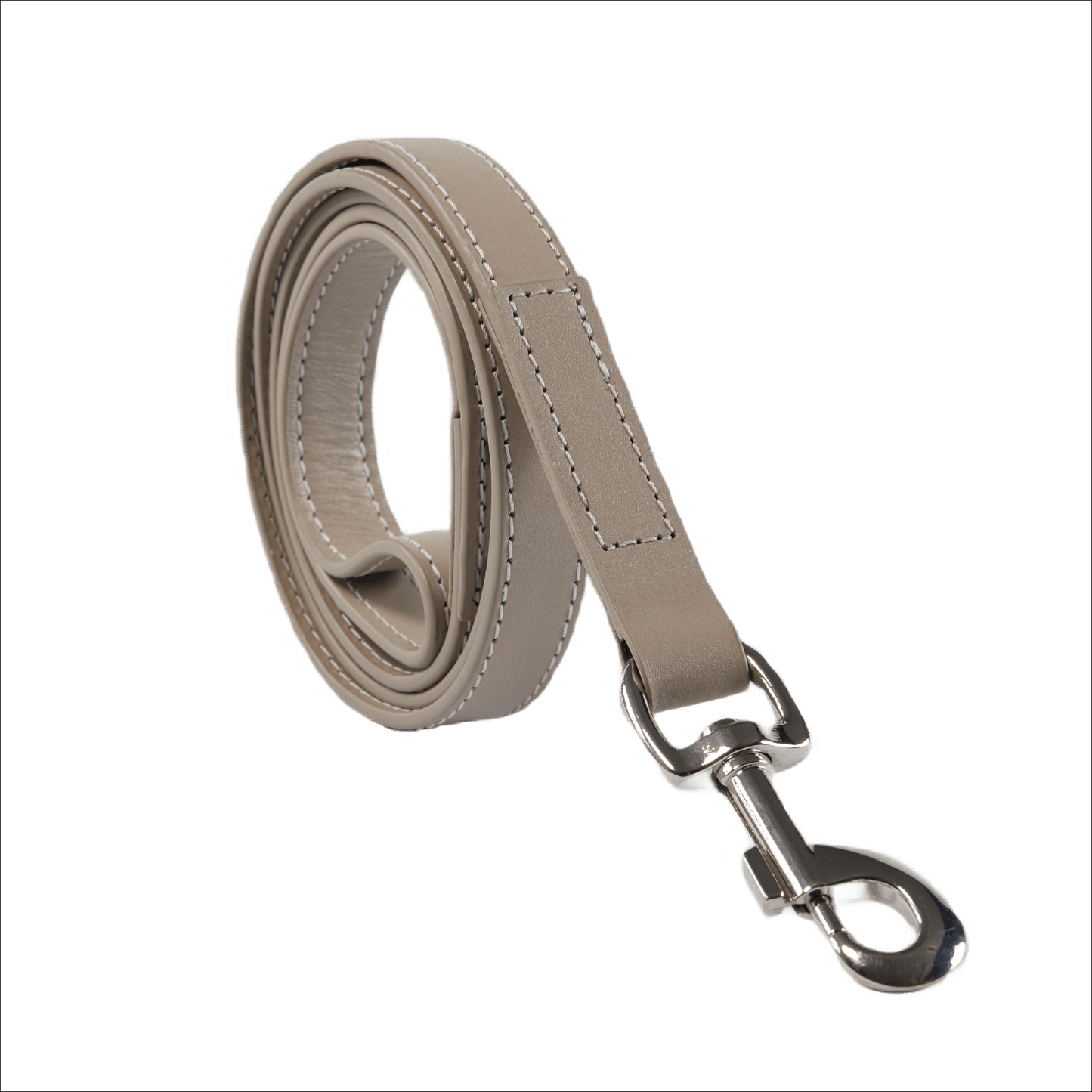 Baker & Bray Sustainable Designer Leather Dog Lead | Ash