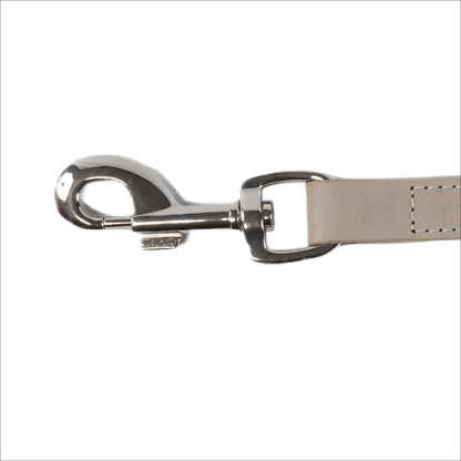 Baker & Bray Sustainable Designer Leather Dog Lead | Ash