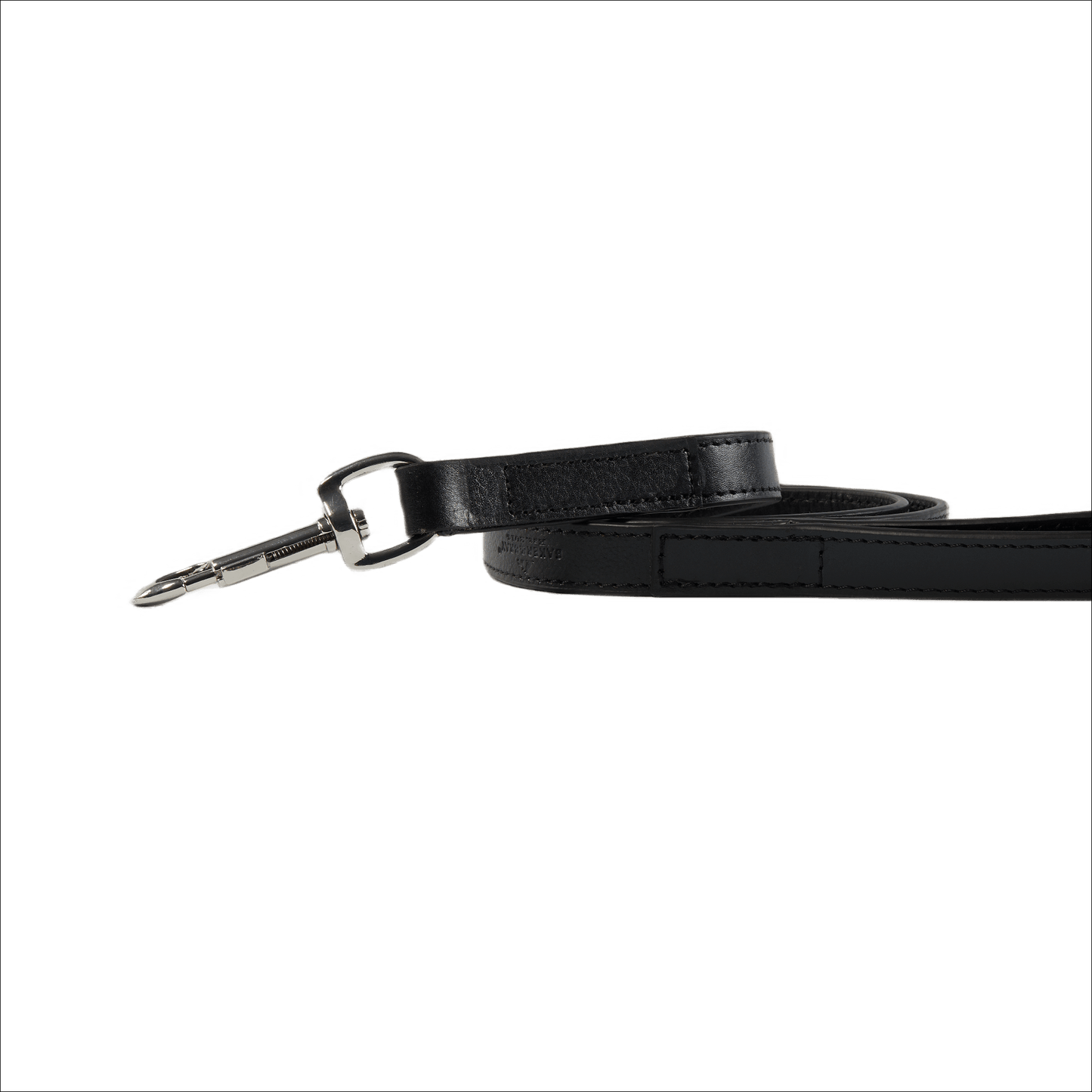 Baker & Bray Sustainable Designer Leather Dog Lead | Black