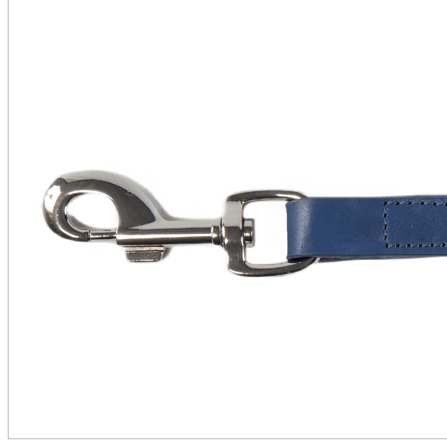 Baker & Bray Sustainable Designer Leather Dog Lead | Navy