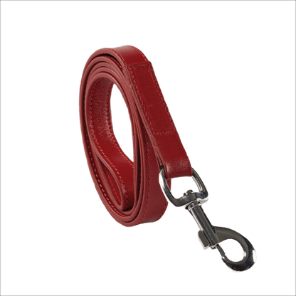 Baker & Bray Sustainable Designer Leather Dog Lead | Rose