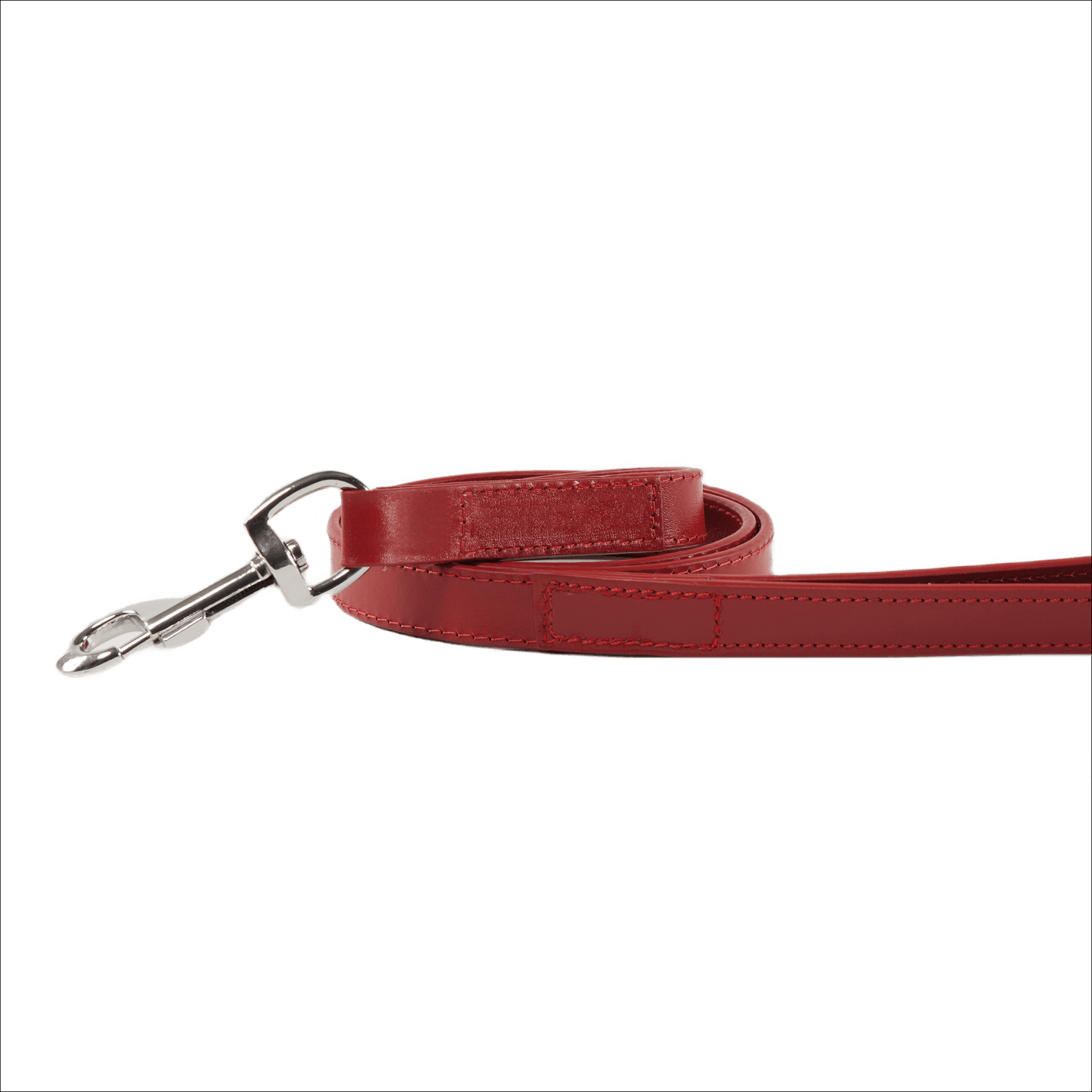 Baker & Bray Sustainable Designer Leather Dog Lead | Rose