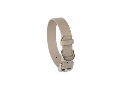 Baker & Bray Sustainable Leather Dog Collar | Ash