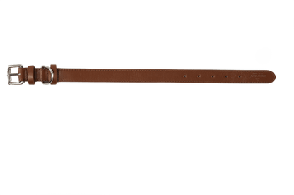 Baker & Bray Sustainable Leather Dog Collar | Brown