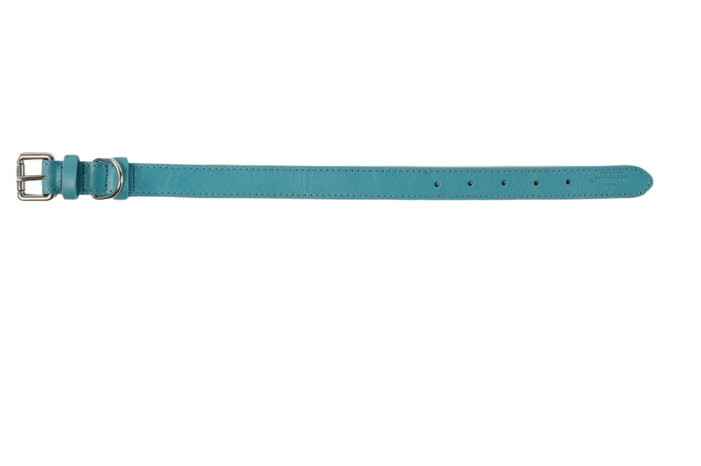 Baker & Bray Sustainable Leather Dog Collar | Lagoon