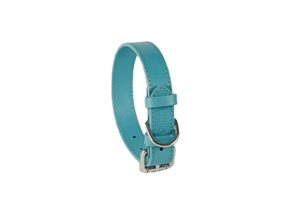 Baker & Bray Sustainable Leather Dog Collar | Lagoon