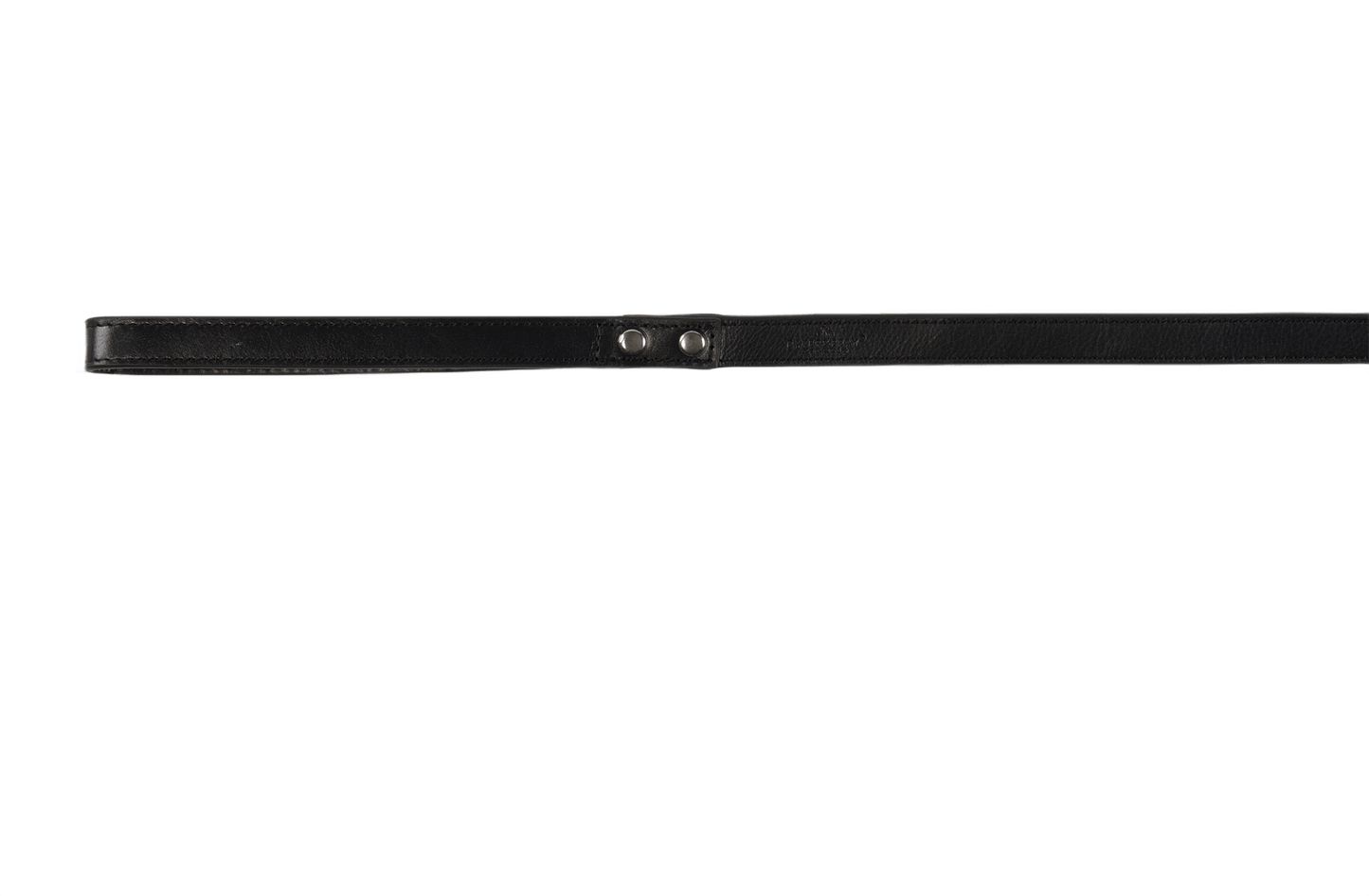 Baker & Bray Sustainable Leather Dog Collar & Lead Set | Black