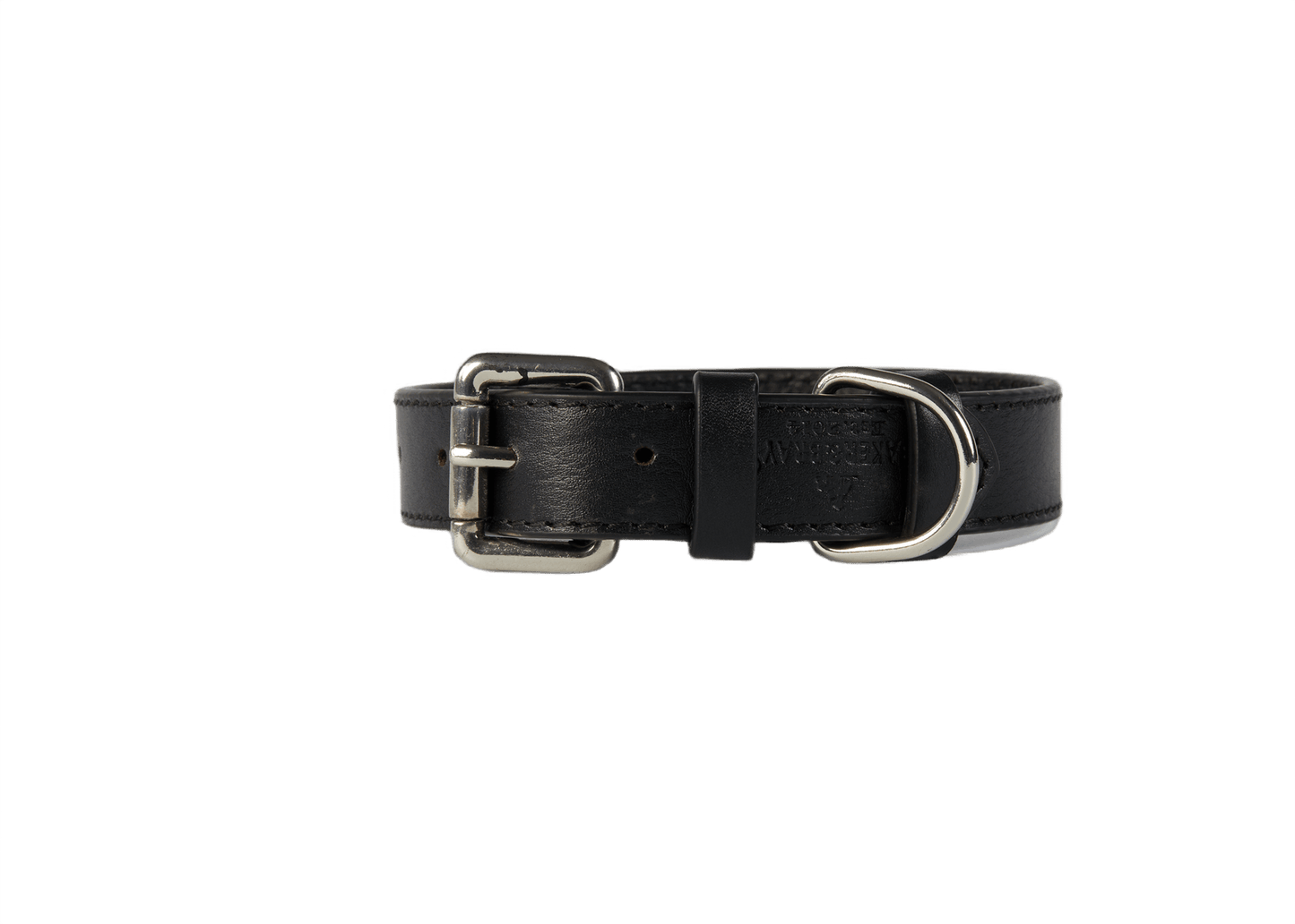 Baker & Bray Sustainable Leather Dog Collar & Lead Set | Black