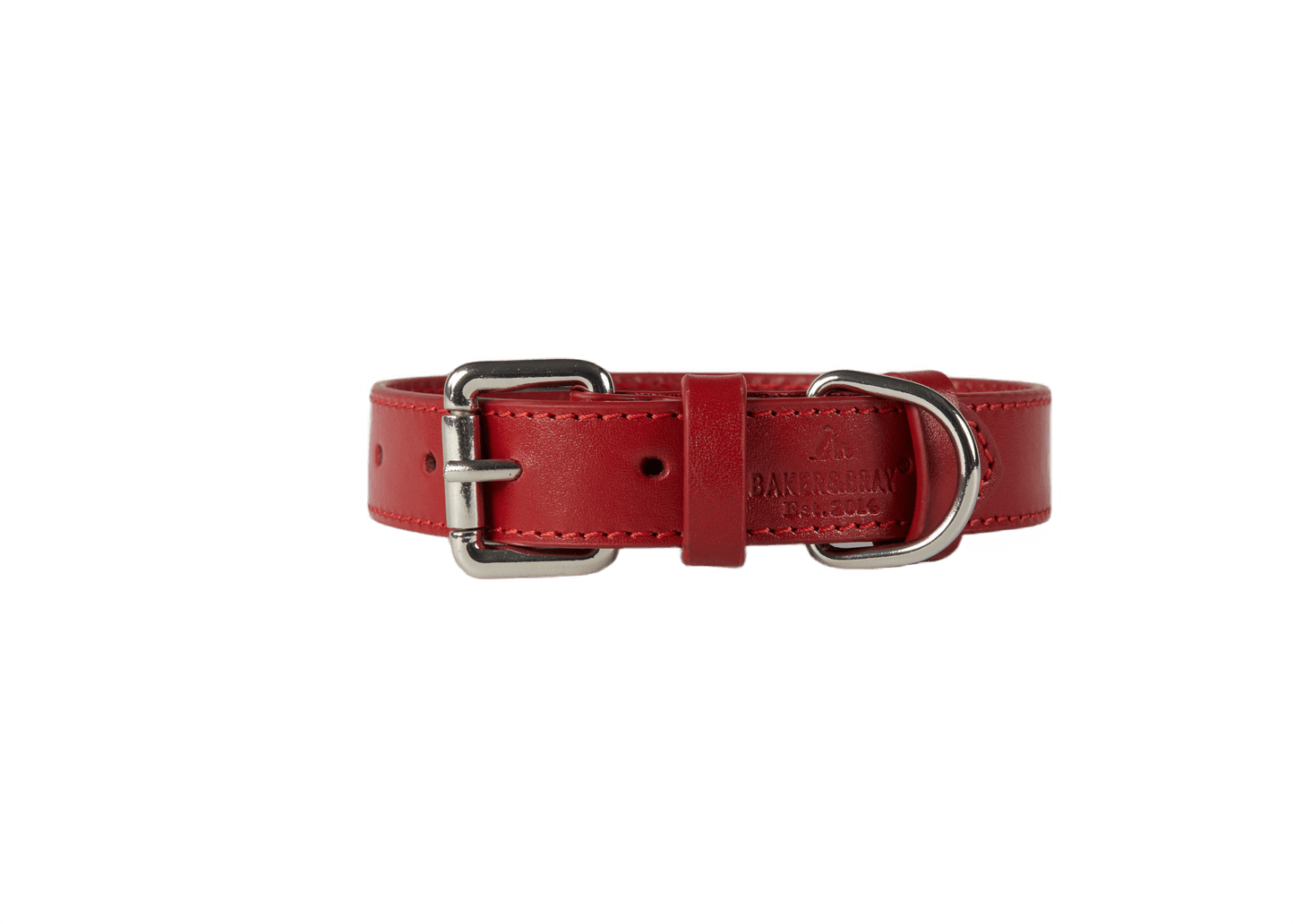 Baker & Bray Sustainable Leather Dog Collar | Rose