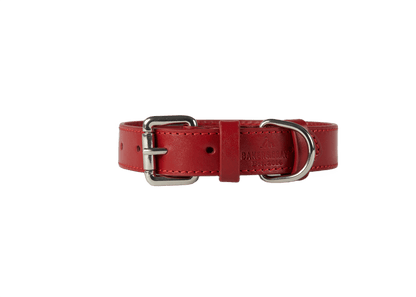 Baker & Bray Sustainable Leather Dog Collar | Rose