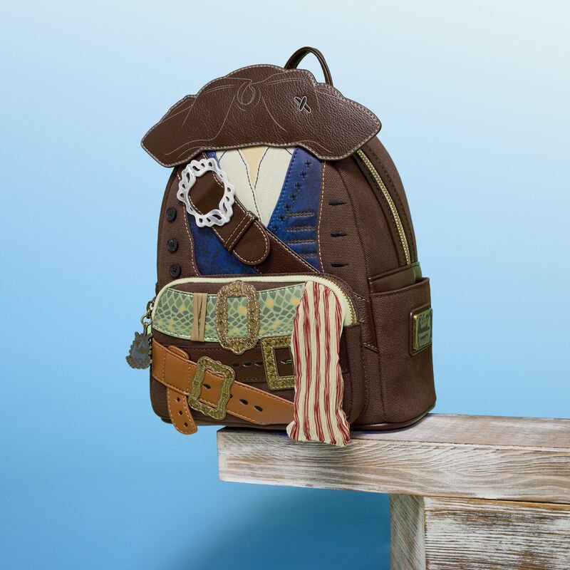 Pirates of the Caribbean Jack Sparrow Cosplay Mini Backpack