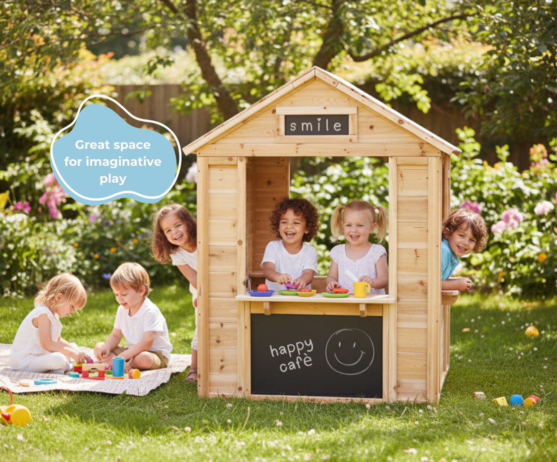 Cafe Shop Playhouse for Imaginative Roleplay