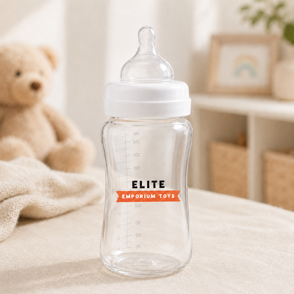 Elite Emporium Toys Clear Baby Feeding Bottle