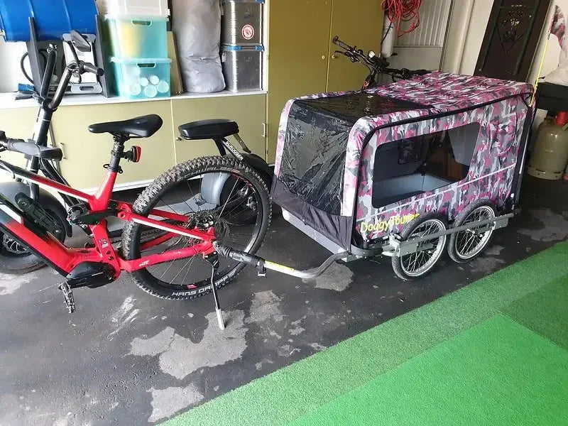Doggy Tourer Beethoven XL 4-Wheel Dog Bike Trailer