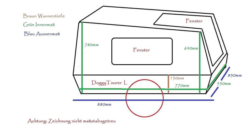 Doggy Tourer Boomer X Dog Bike Trailer