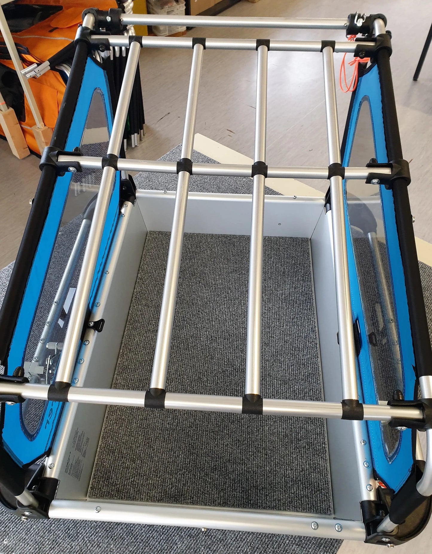 Doggy Tourer Dog Bike Trailer Aluminium Roof Rack