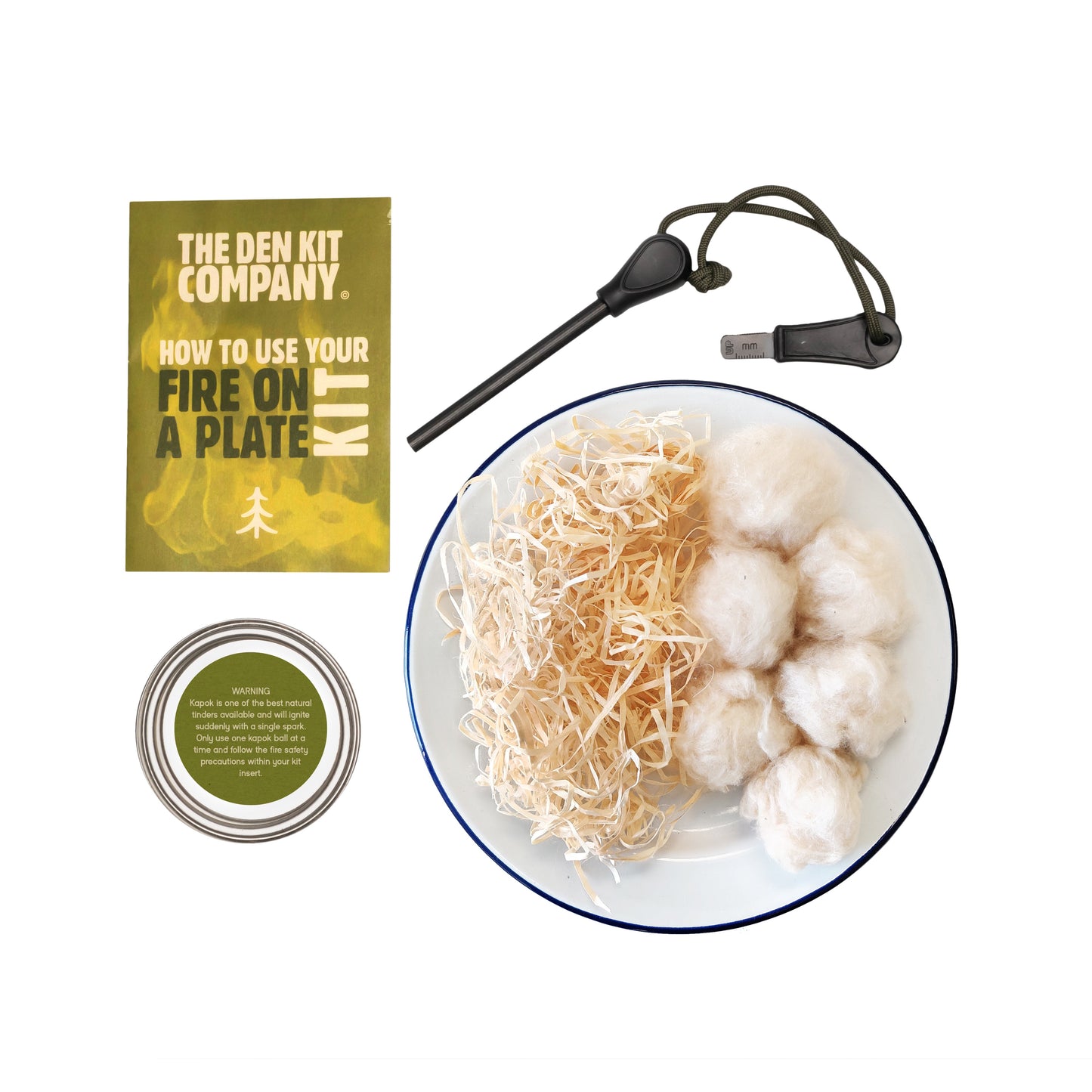 The Den Kit Company - The Fire on a Plate Kit