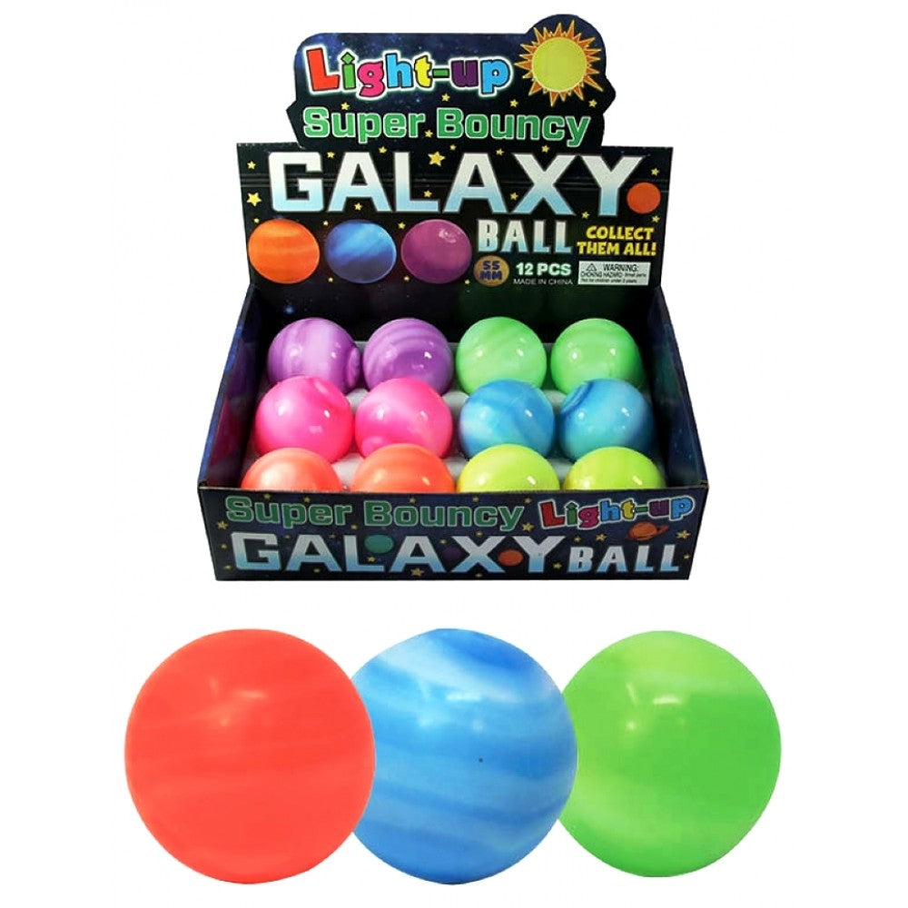 Galaxy Ball Light-up Super Bouncy