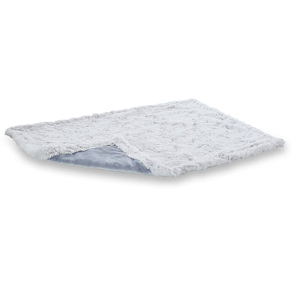 Laboni Woven Faux Fur Dog Blanket Cozy