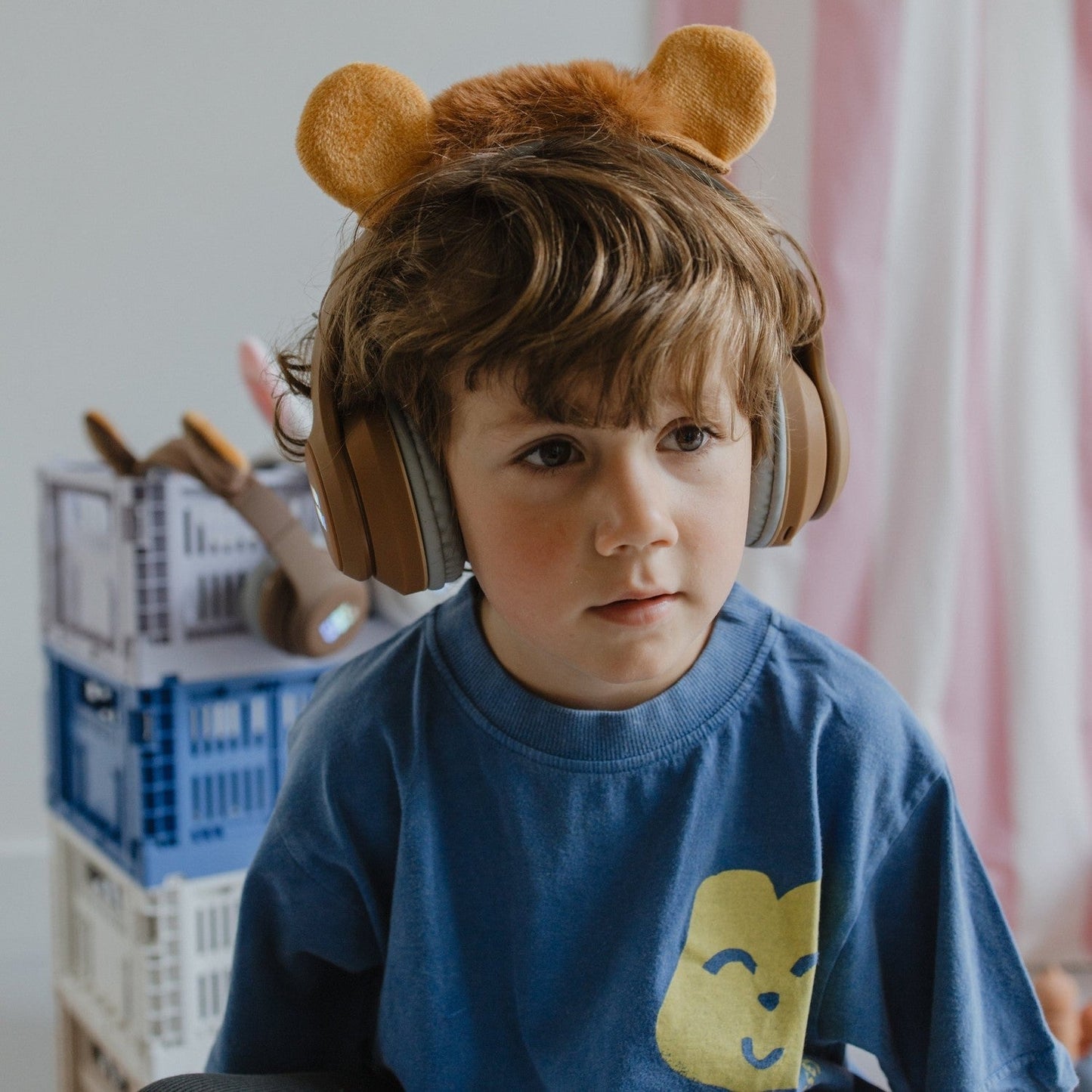 KIDYEARS Bluetooth Headphones Lion