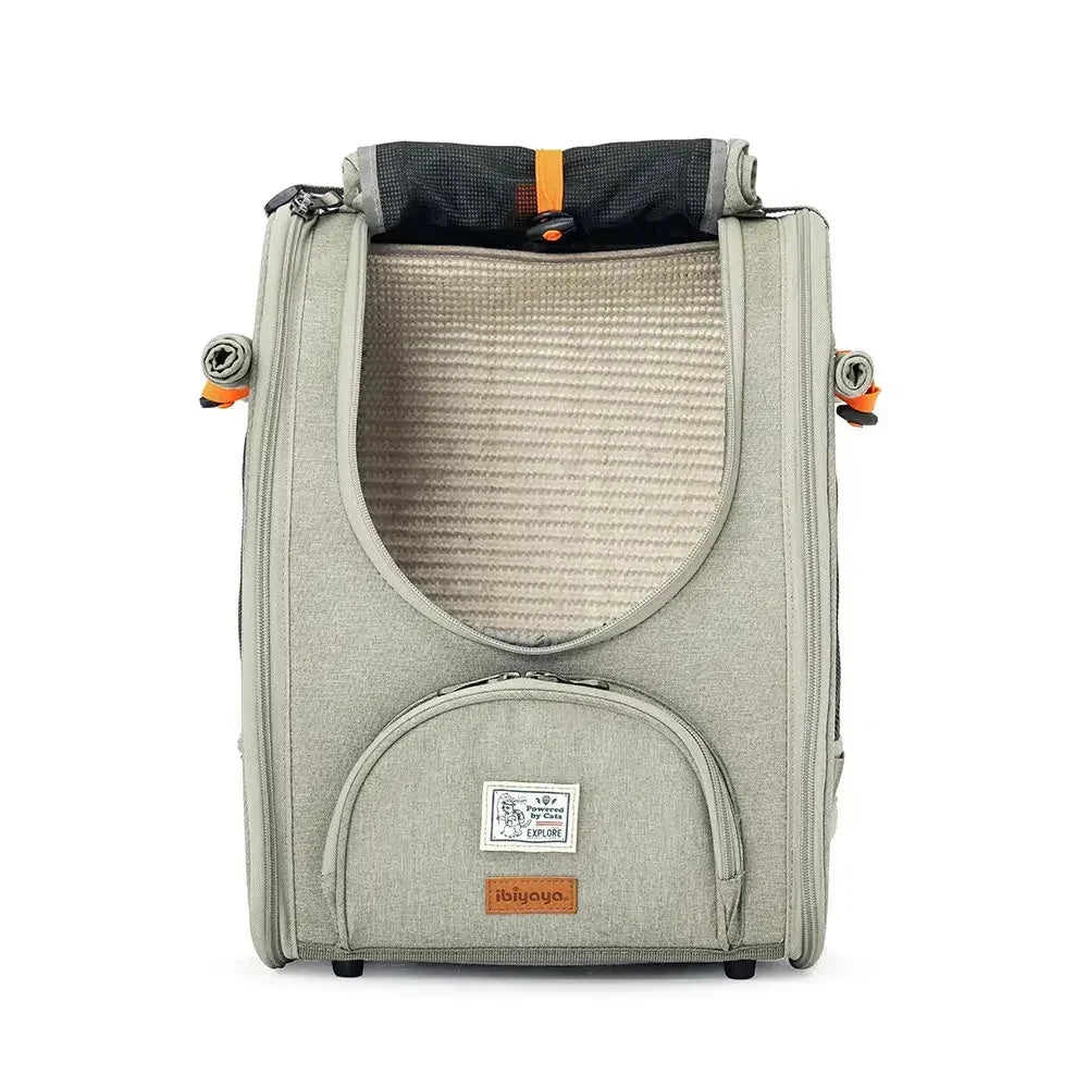 Ibiyaya Adventure Cat Carrier Backpack | Airline-Approved