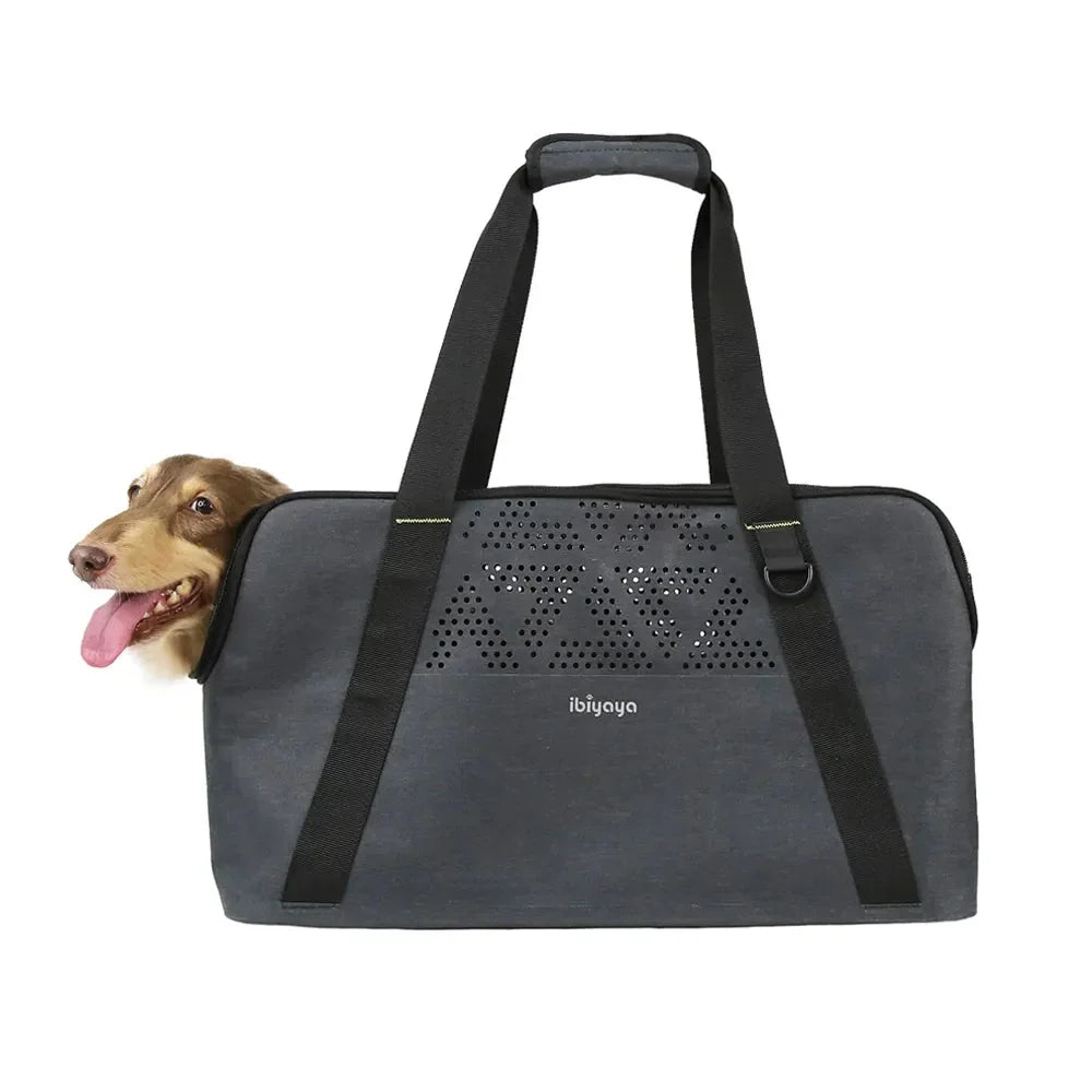 Ibiyaya Breezy Wanderer Dachshund Tote Bag | Airline Approved