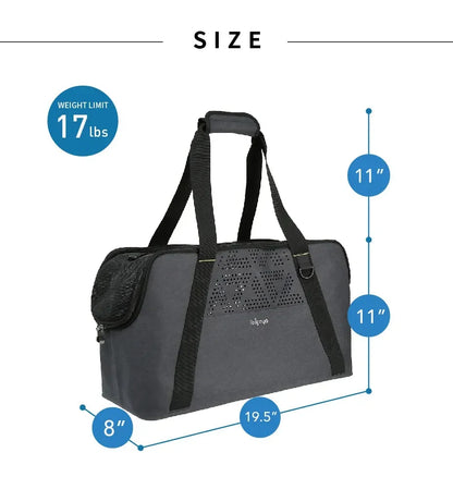 Ibiyaya Breezy Wanderer Dachshund Tote Bag | Airline Approved