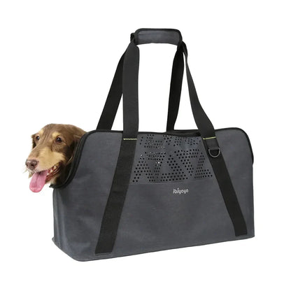 Ibiyaya Breezy Wanderer Dachshund Tote Bag | Airline Approved