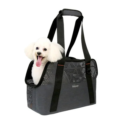 Ibiyaya Breezy Wanderer Dachshund Tote Bag | Airline Approved