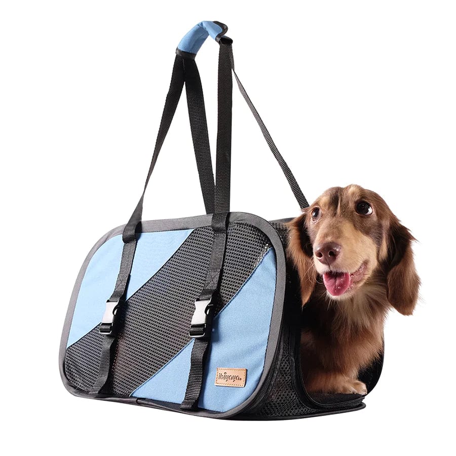 Ibiyaya Flying Pal Foldable Pet Travel Carrier | Airline-Approved