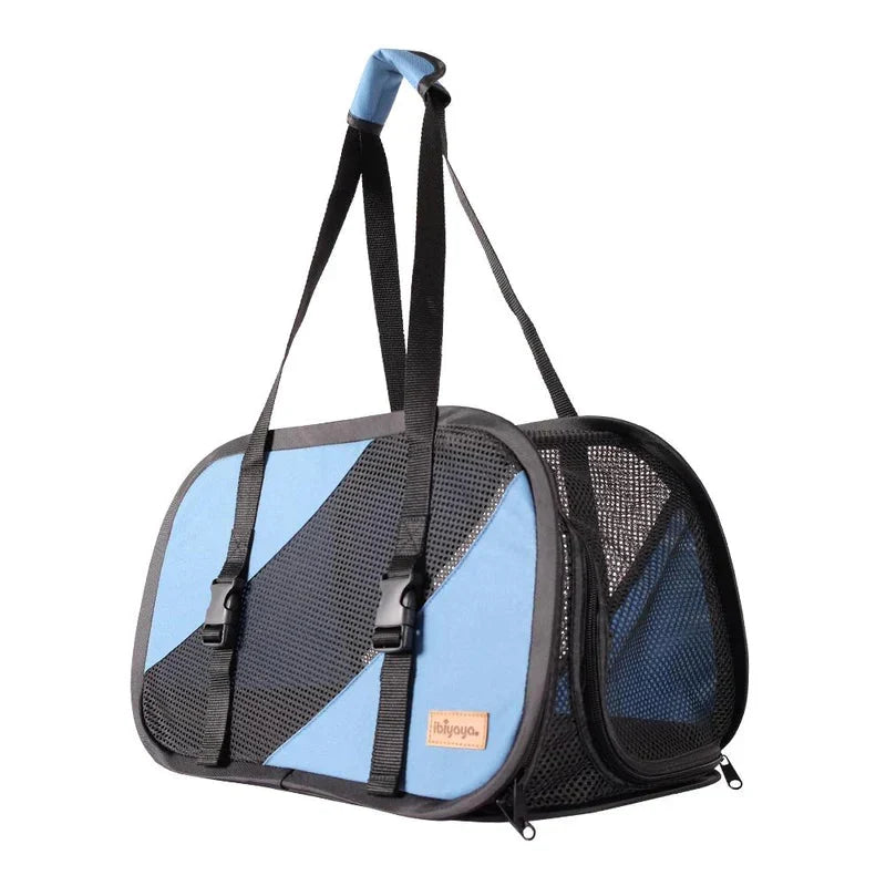 Ibiyaya Flying Pal Foldable Pet Travel Carrier | Airline-Approved
