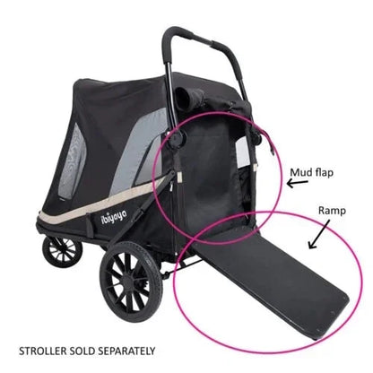 Ibiyaya Grand Cruiser Large Dog Stroller | + Included Supportive Cushion