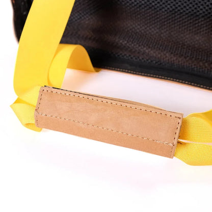 Ibiyaya Kraft Pa-purrr Canvas Pet Carrier