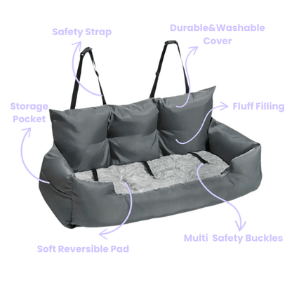 Julibee Vibrant Waterproof Large Dog Car Seat