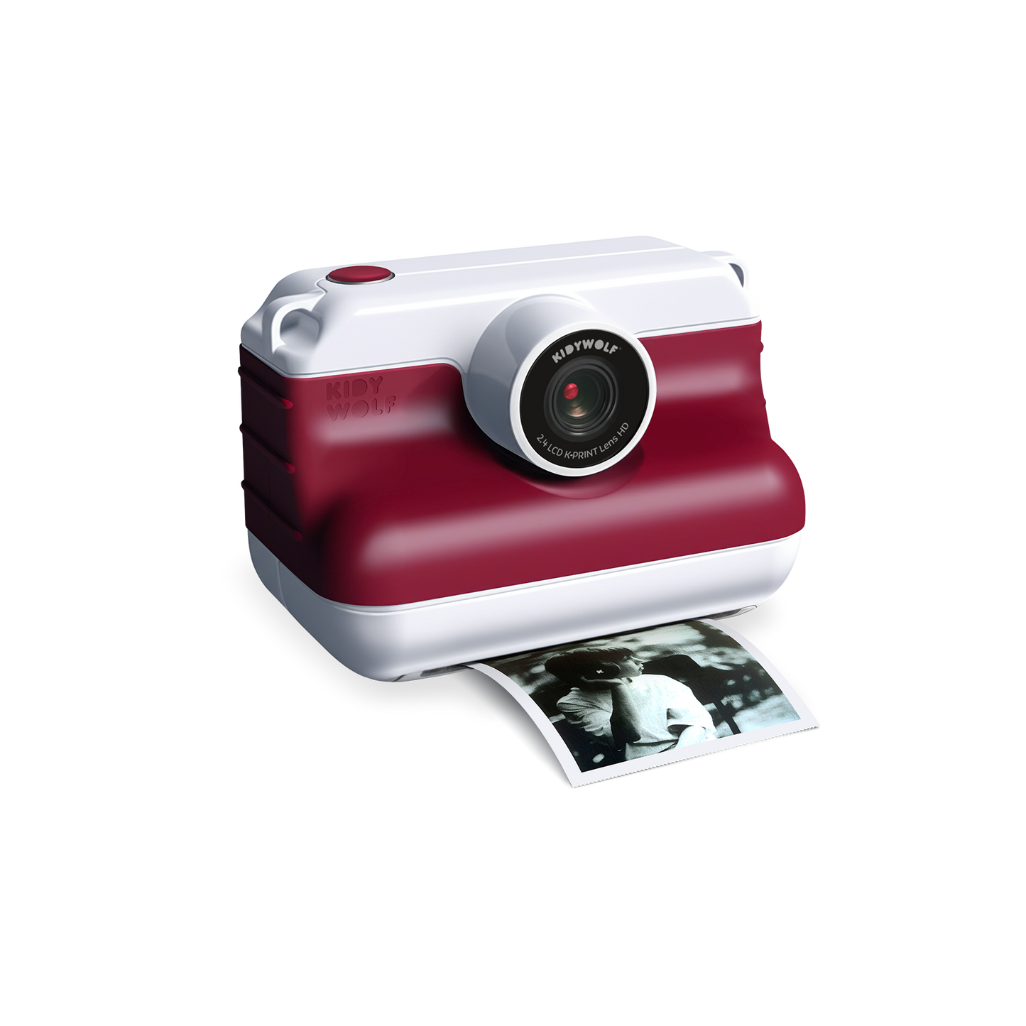 KPRINT Instant Thermal Printing Camera Red