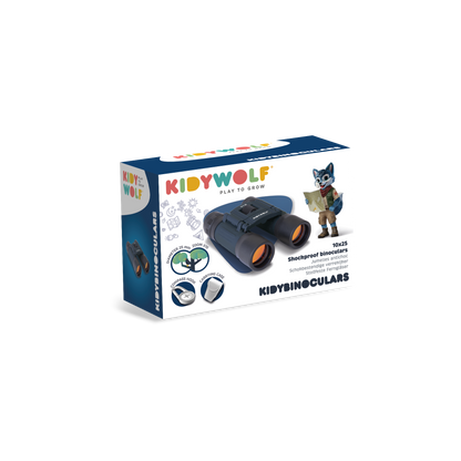 KIDYBINOCULARS Shockproof Binoculars Blue