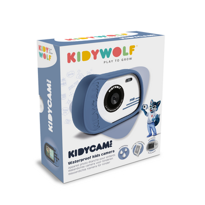 KIDYCAM PRO Waterproof and Shockproof Digital Camera Blue