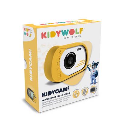 KIDYCAM PRO Waterproof and Shockproof Digital Camera Orange