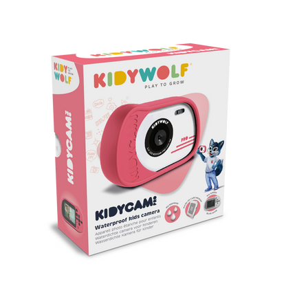 KIDYCAM PRO Waterproof and Shockproof Digital Camera Pink
