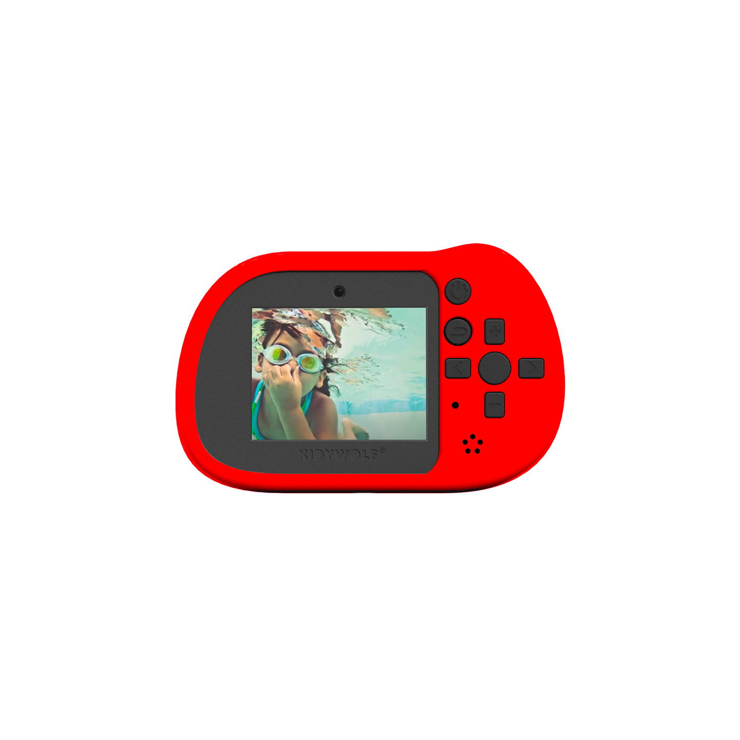 KIDYCAM PRO Waterproof and Shockproof Digital Camera Red