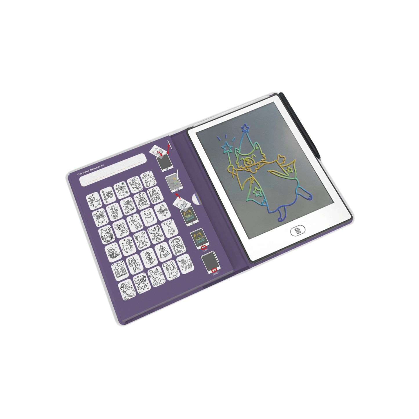 KIDYDRAW MINI LCD Drawing Tablet Once Upon a Time