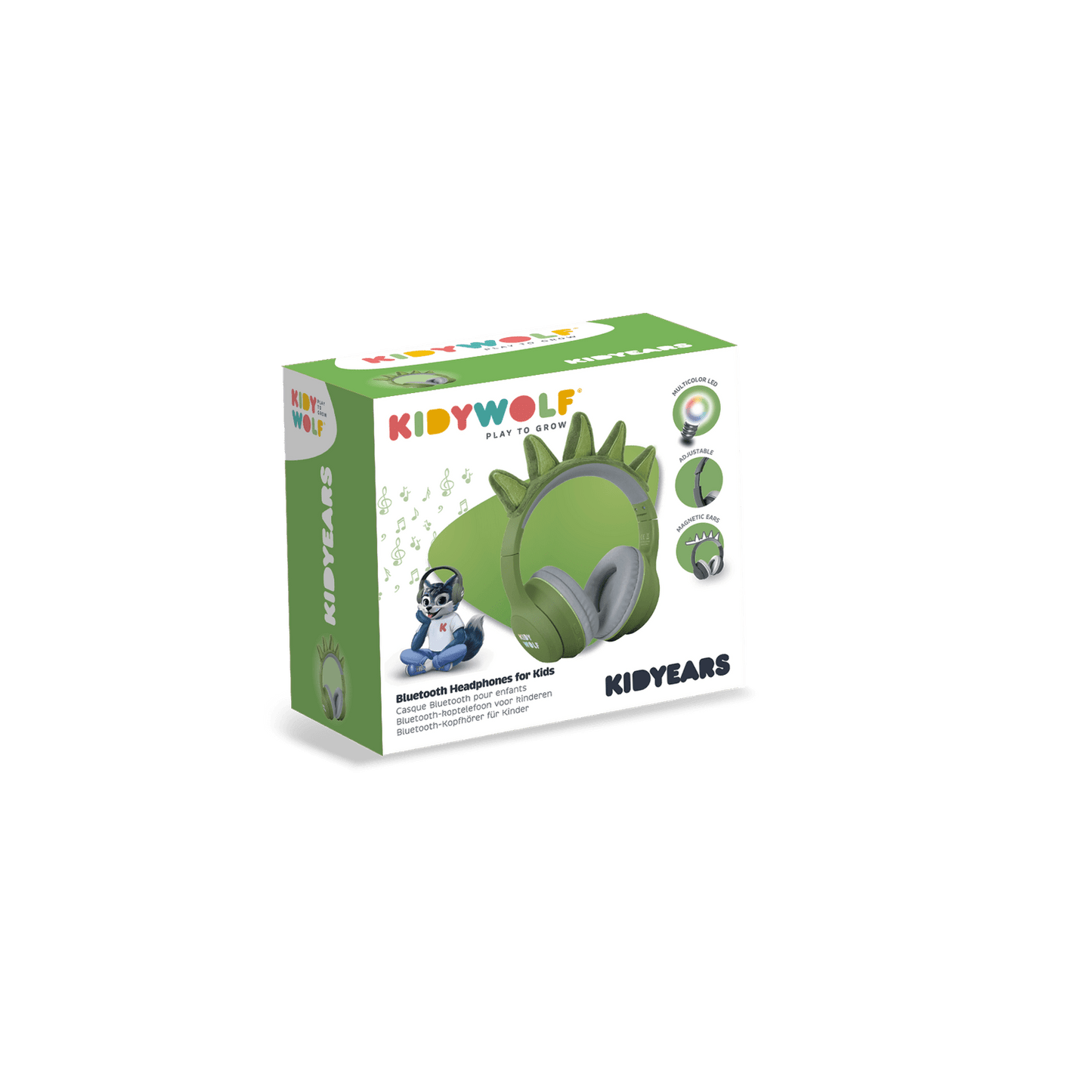 KIDYEARS Bluetooth Headphones Dino