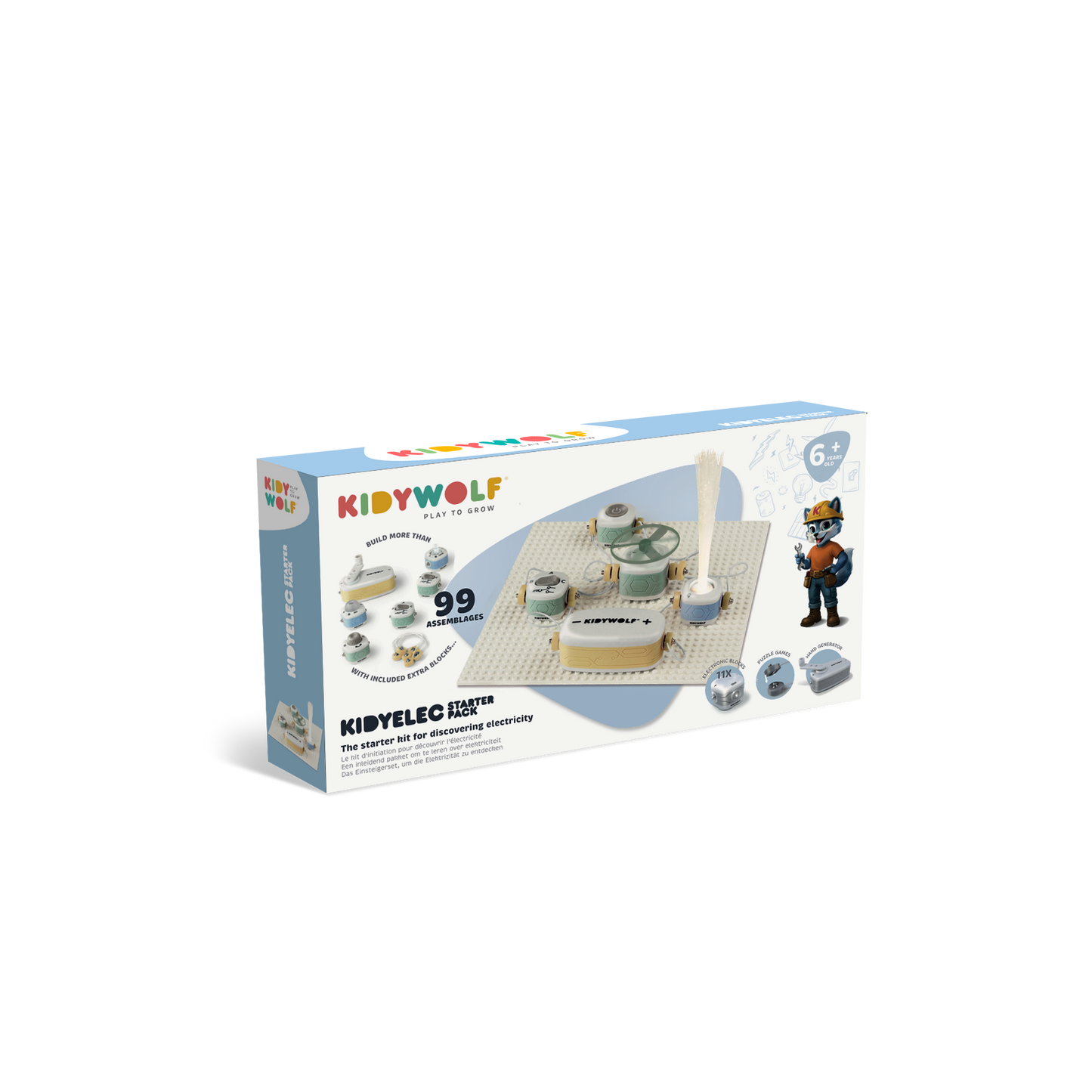 KIDYELEC My First Electrical Kit Starter Pack