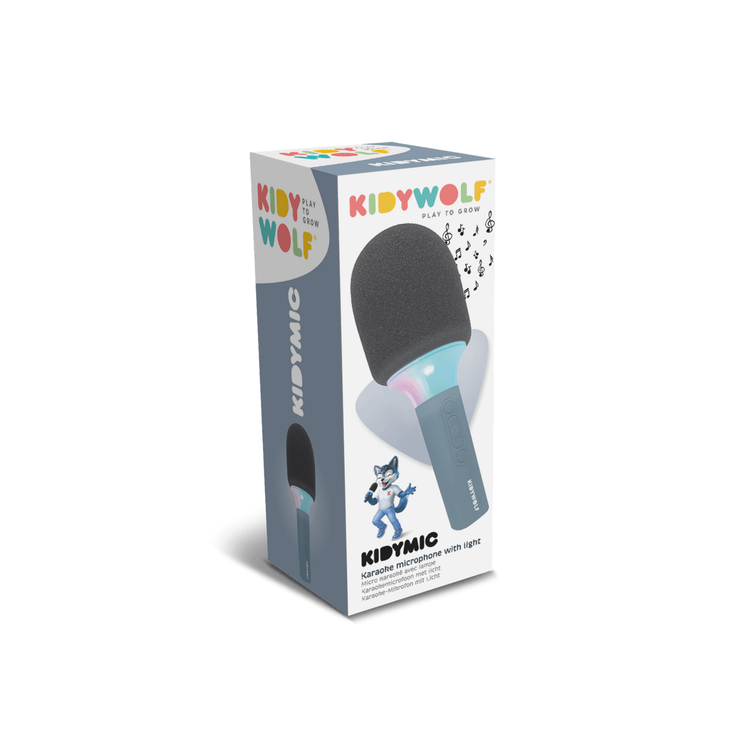 KIDYMIC All-in-One Karaoke Mic Blue