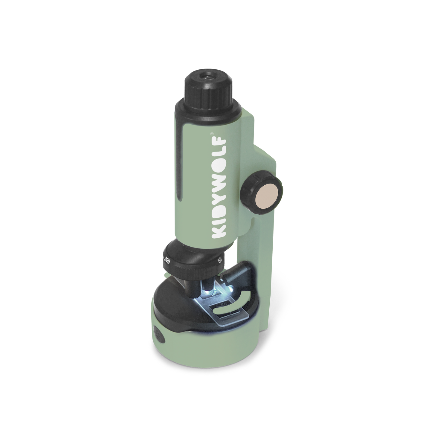 KIDYMICROSCOPE Portable Microscope Green