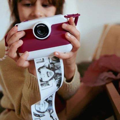 KPRINT Instant Thermal Printing Camera Red